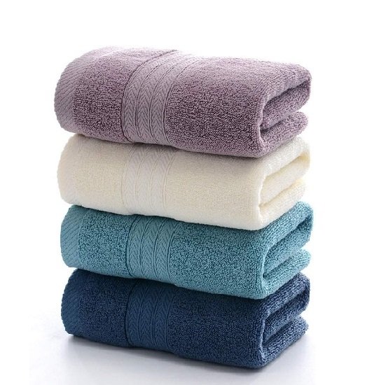 Super absorbent soft cotton hand towels (4-pack, 14x29 inches)