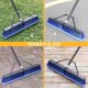 24" Push Broom Outdoor Heavy Duty Broom - Blue